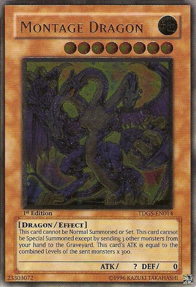 Montage Dragon (UTR) (TDGS-EN014) - Ultimate Rare