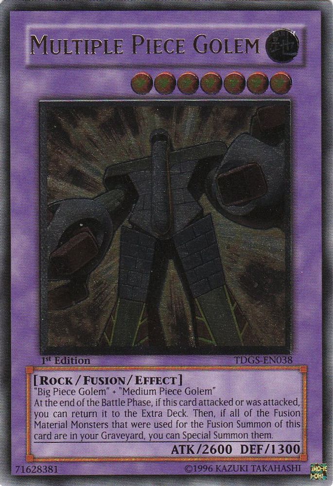 Multiple Piece Golem (UTR) (TDGS-EN038) - Ultimate Rare