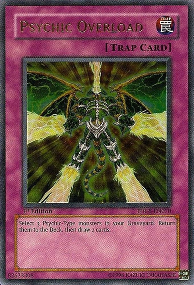 Psychic Overload (UTR) (TDGS-EN070) - Ultimate Rare