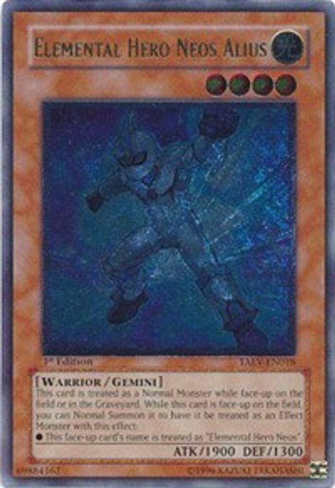 Elemental Hero Neos Alius (UTR) (TAEV-EN018) - Ultimate Rare