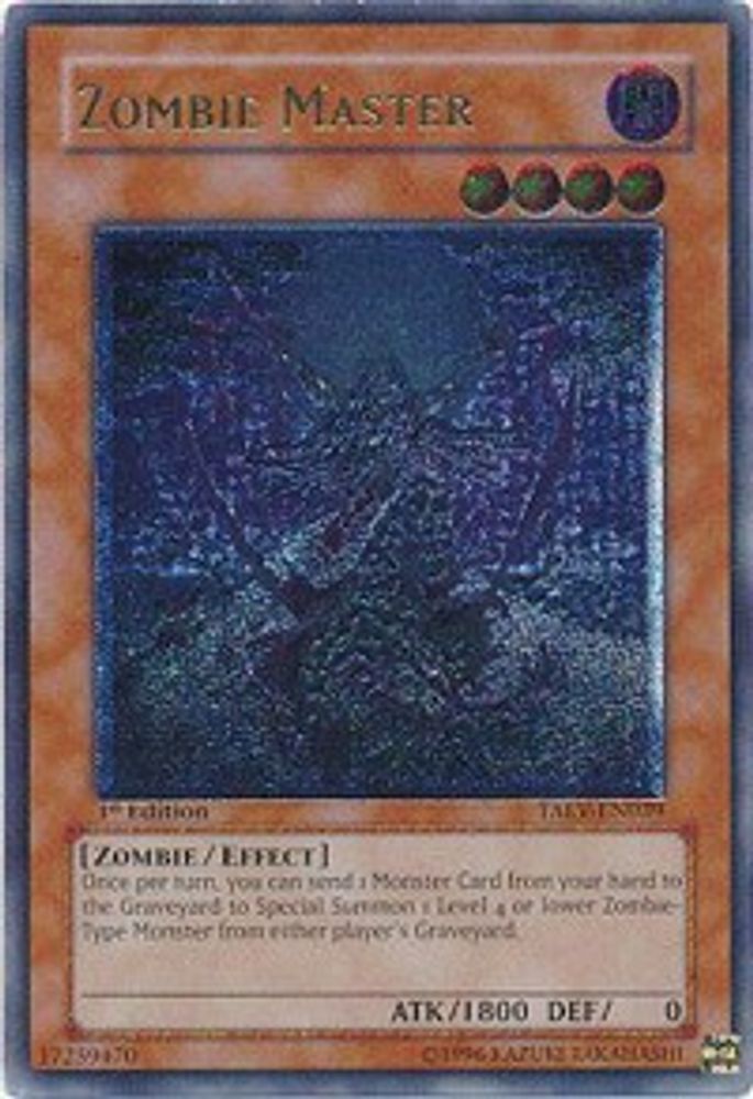 Zombie Master (UTR) (TAEV-EN039) - Ultimate Rare
