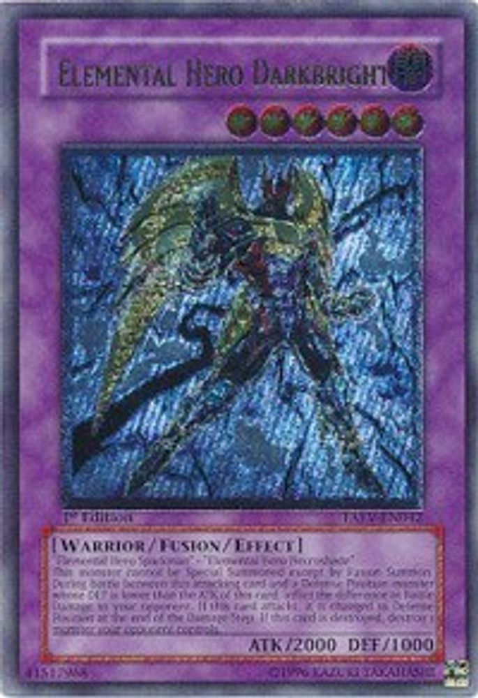 Elemental Hero Darkbright (UTR) (TAEV-EN042) - Ultimate Rare
