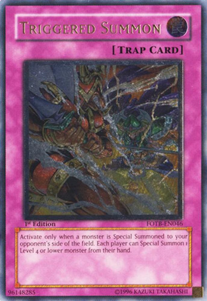Triggered Summon (UTR) (FOTB-EN046) - Ultimate Rare