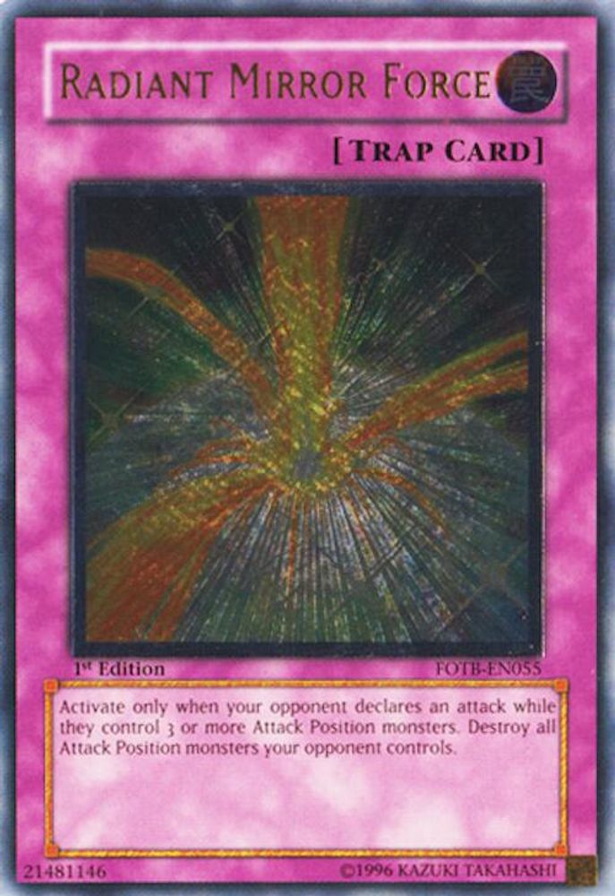 Radiant Mirror Force (UTR) (FOTB-EN055) - Ultimate Rare