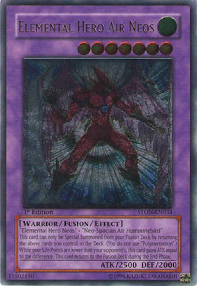 Elemental Hero Air Neos (UTR) (STON-EN034) - Ultimate Rare