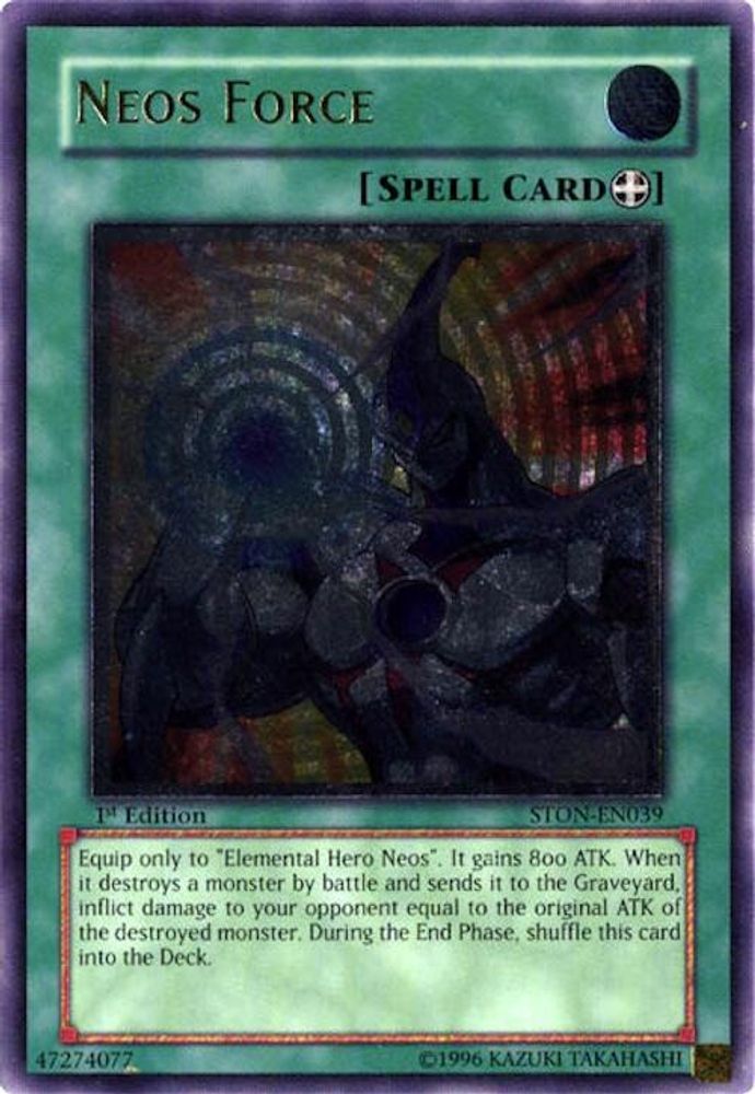 Neos Force [STON-EN039] Ultime Rare 