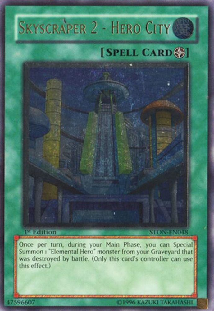 Gratte-ciel 2 - Hero City [STON-EN048] Ultimate Rare 