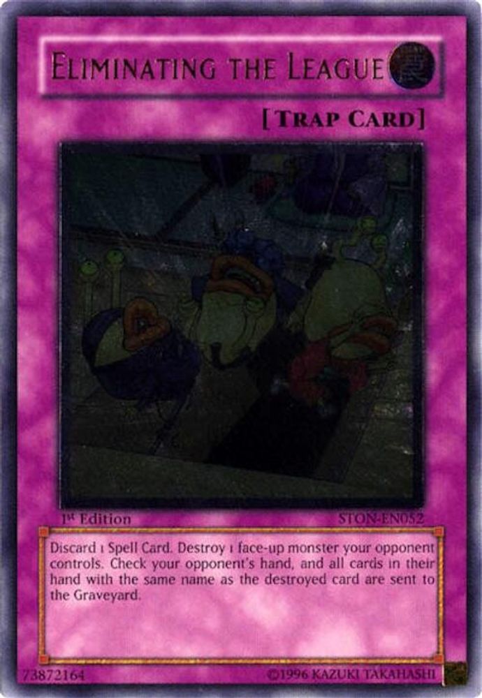 Eliminating the League (UTR) (STON-EN052) - Ultimate Rare