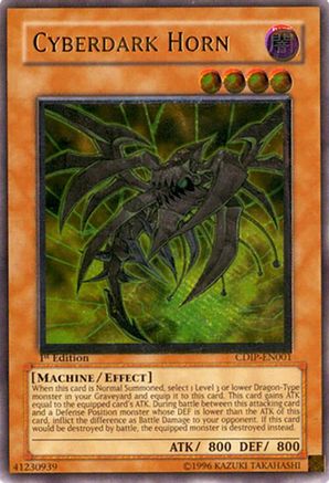 Cyberdark Horn (UTR) (CDIP-EN001) - Ultimate Rare