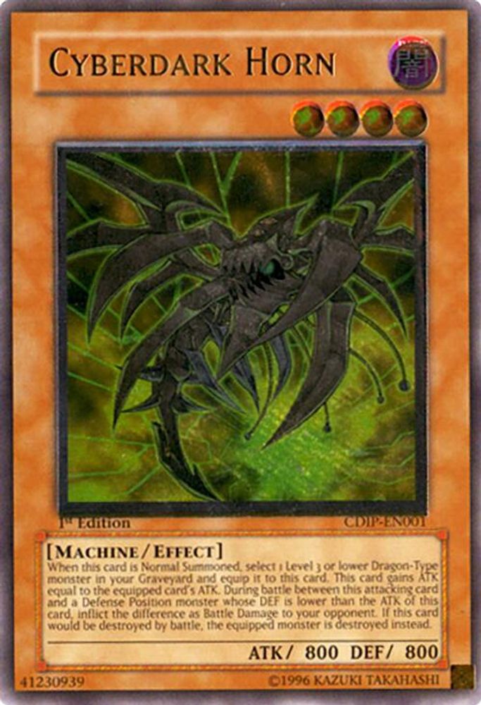 Corne Cyberdark [CDIP-EN001] Ultime Rare 