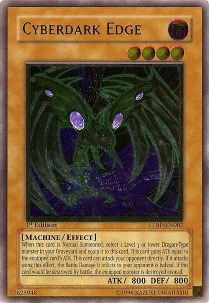 Cyberdark Edge (UTR) (CDIP-EN002) - Ultimate Rare