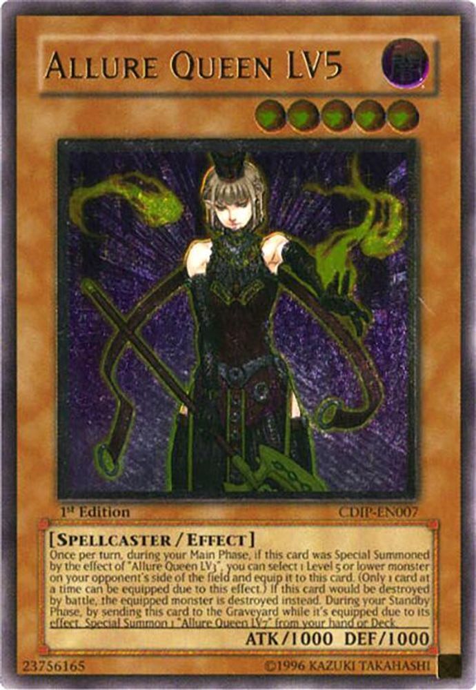 Allure Queen LV5 (UTR) (CDIP-EN007) - Ultimate Rare