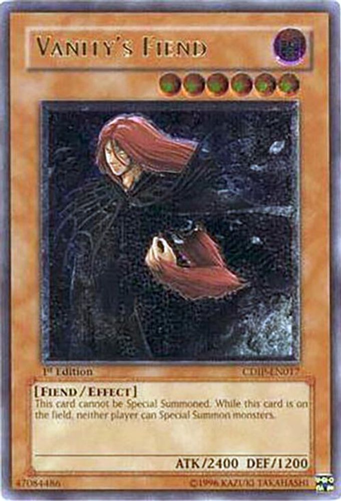 Vanity's Fiend (UTR) (CDIP-EN017) - Ultimate Rare