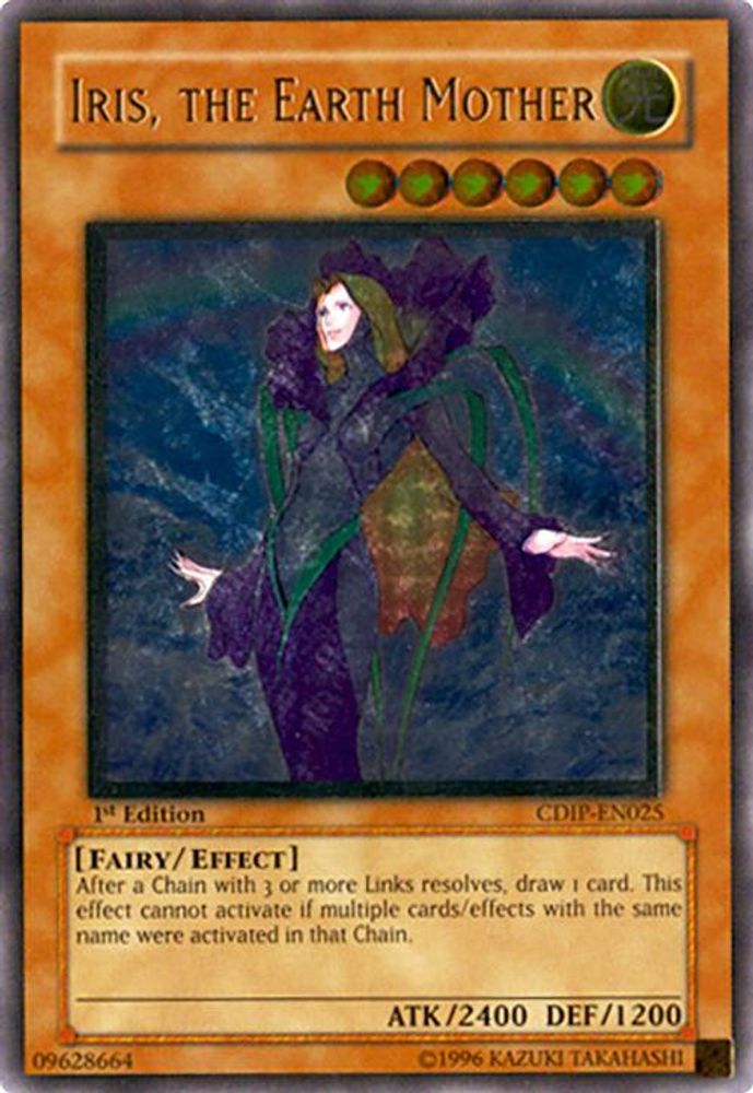 Iris, the Earth Mother (UTR) (CDIP-EN025) - Ultimate Rare