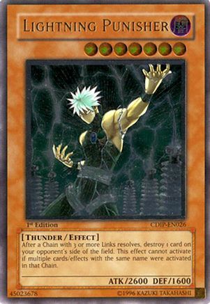 Lightning Punisher (UTR) (CDIP-EN026) - Ultimate Rare