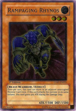Rampaging Rhynos (UTR) (CDIP-EN031) - Ultimate Rare