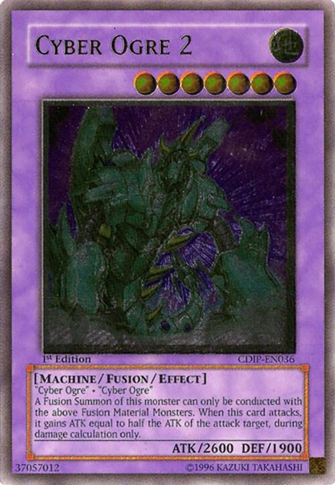 Cyber Ogre 2 (UTR) (CDIP-EN036) - Ultimate Rare
