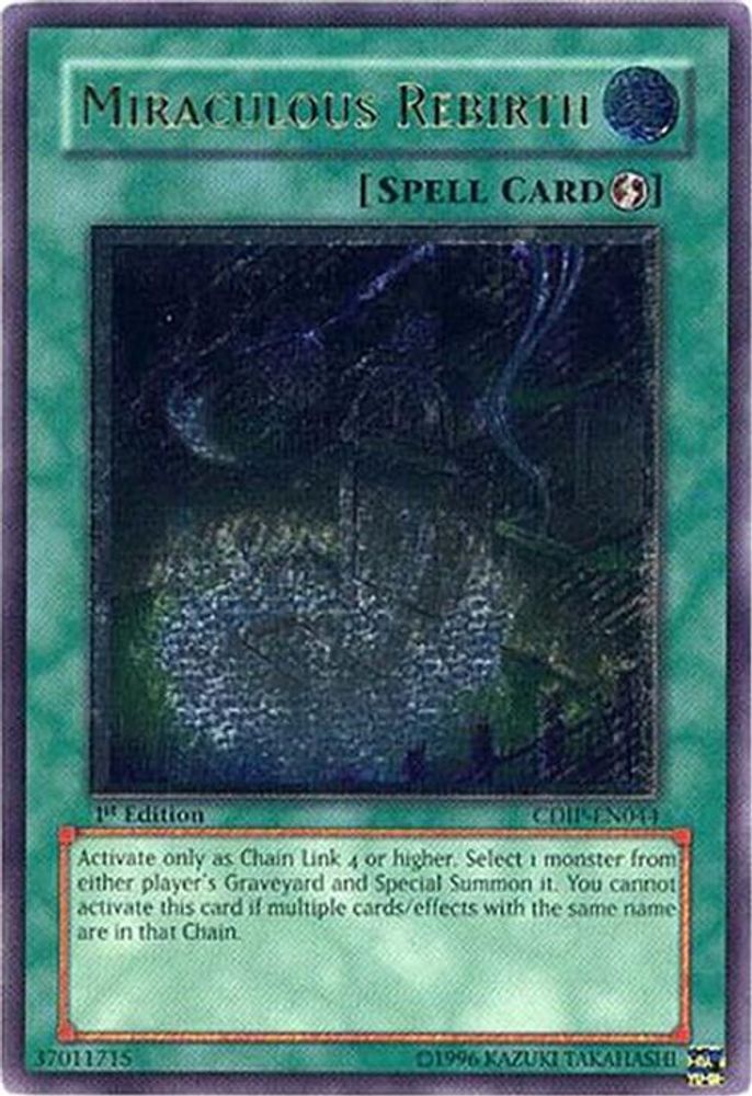 Miraculous Rebirth (UTR) (CDIP-EN044) - Ultimate Rare