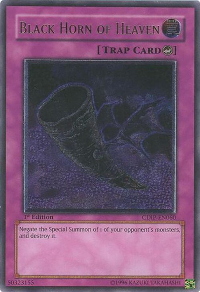Black Horn of Heaven (UTR) (CDIP-EN060) - Ultimate Rare