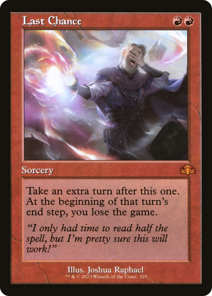 Dernière chance (rétro) [Dominaria Remastered] 