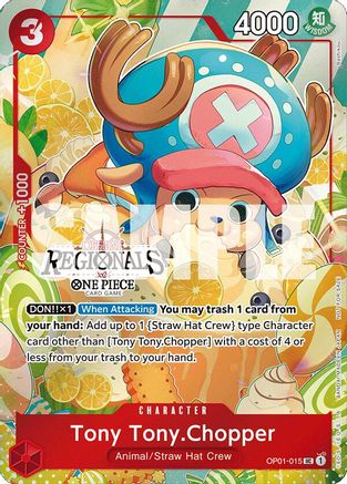 Tony Tony.Chopper (Offline Regional 2024 Vol. 3) (OP01-015) - Uncommon