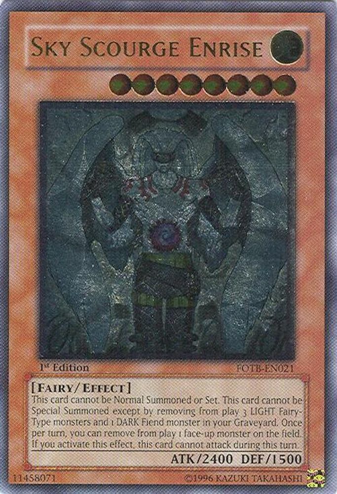 Sky Scourge Enrise (UTR) (FOTB-EN021) - Ultimate Rare