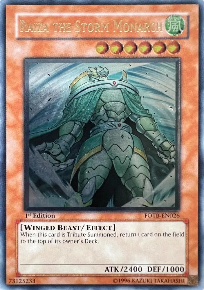 Raiza the Storm Monarch (UTR) (FOTB-EN026) - Ultimate Rare