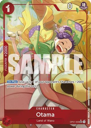 Otama (Alternate Art) (OP01-006) - Uncommon
