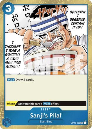 Sanji's Pilaf (Jolly Roger Foil) (OP03-056) - Uncommon