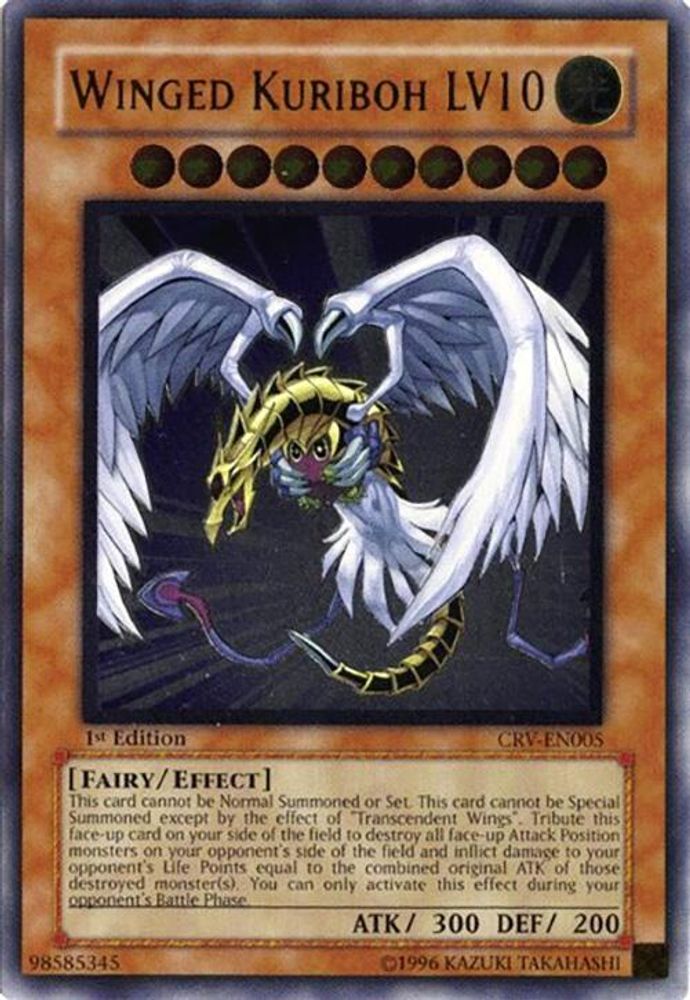 Winged Kuriboh LV10 (UTR) (CRV-EN005) - Ultimate Rare