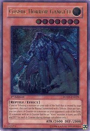 Cosmic Horror Gangi'el (UTR) (POTD-EN029) - Ultimate Rare