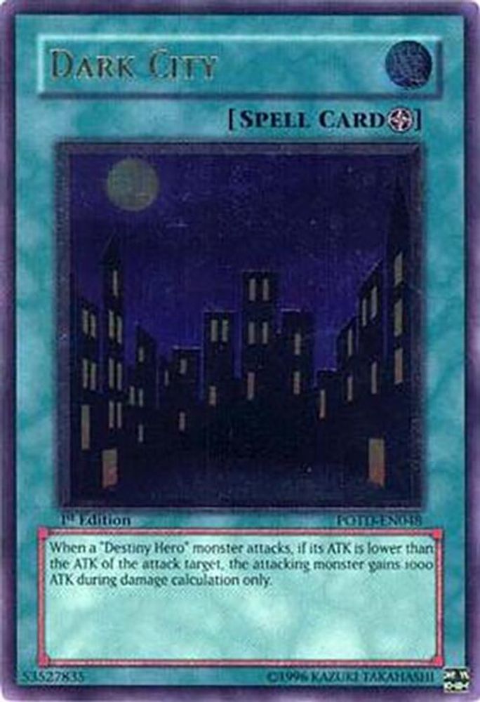 Dark City (UTR) (POTD-EN048) - Ultimate Rare