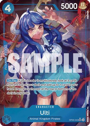 Ulti (Alternate Art) (OP05-043) - Super Rare
