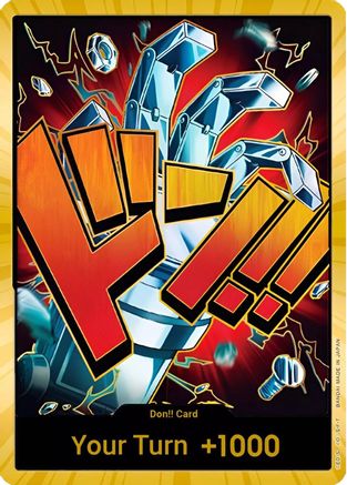 DON!! Card (Eustass "Captain" Kid) (Gold) - DON!!
