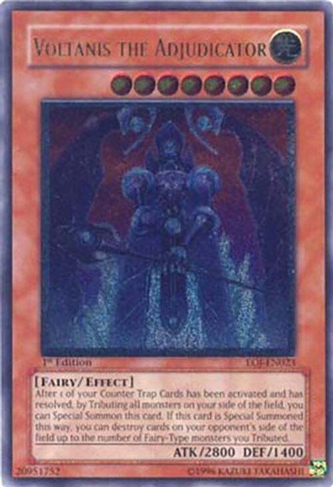 Voltanis the Adjudicator (UTR) (EOJ-EN023) - Ultimate Rare
