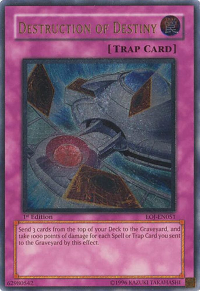 Destruction of Destiny (UTR) (EOJ-EN051) - Ultimate Rare