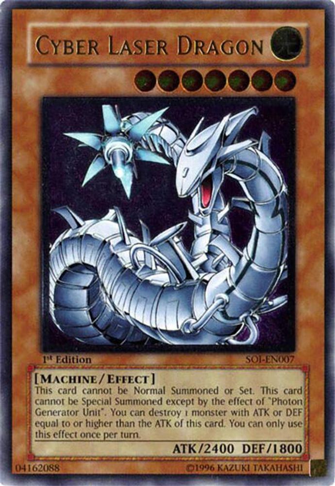 Cyber Laser Dragon (UTR) (SOI-EN007) - Ultimate Rare