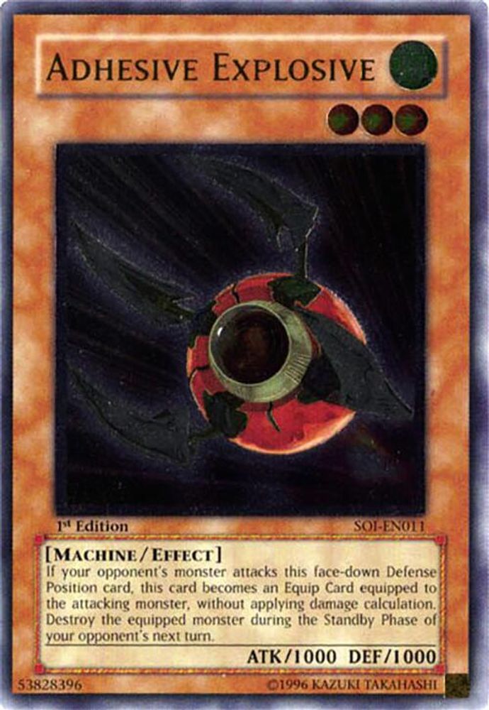 Adhesive Explosive (UTR) (SOI-EN011) - Ultimate Rare