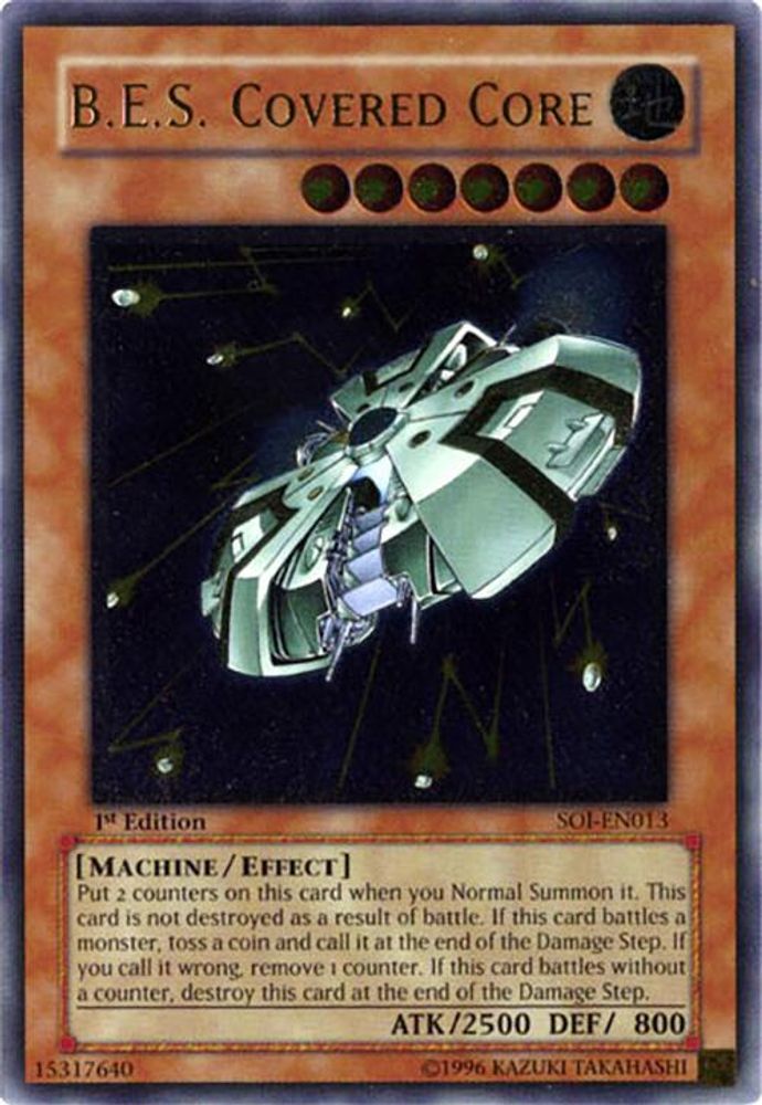 B.E.S. Covered Core (UTR) (SOI-EN013) - Ultimate Rare