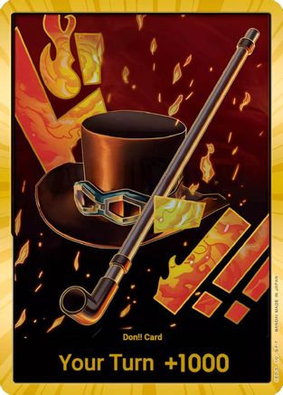 DON!! Card (Sabo) (Gold) - DON!!