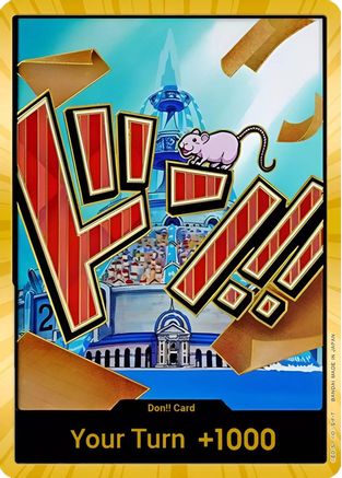 DON!! Card (Iceberg) (Gold) - DON!!