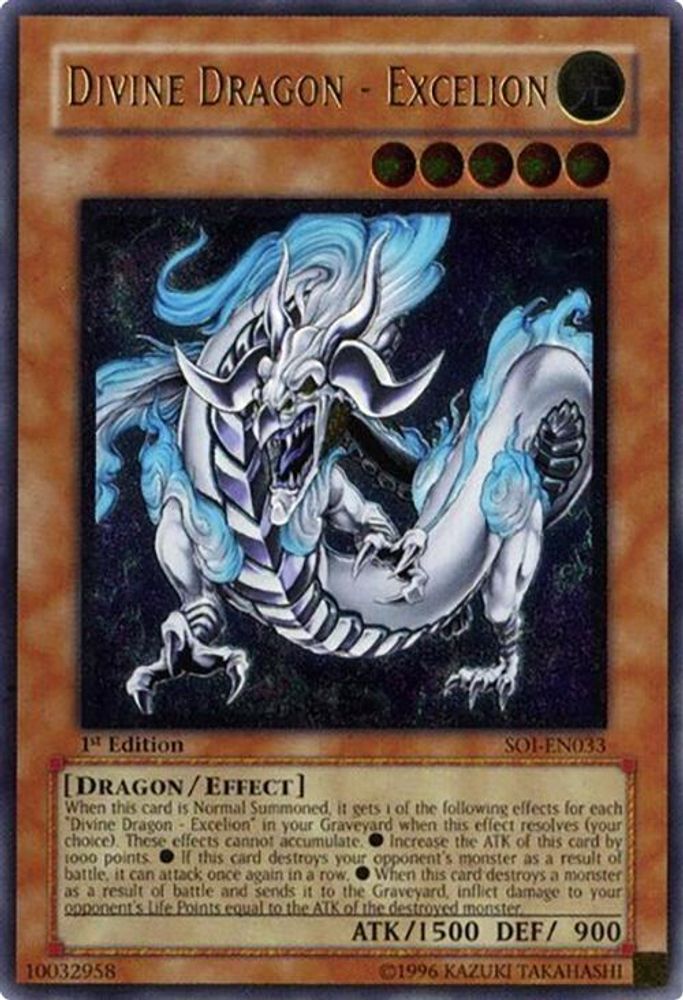 Divine Dragon - Excelion (UTR) (SOI-EN033) - Ultimate Rare
