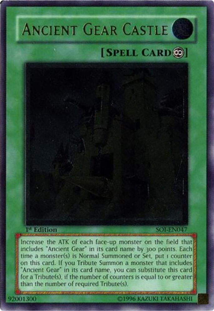 Ancient Gear Castle (UTR) (SOI-EN047) - Ultimate Rare