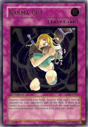 Karma Cut (UTR) (SOI-EN053) - Ultimate Rare