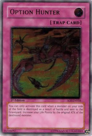 Option Hunter (UTR) (SOI-EN058) - Ultimate Rare