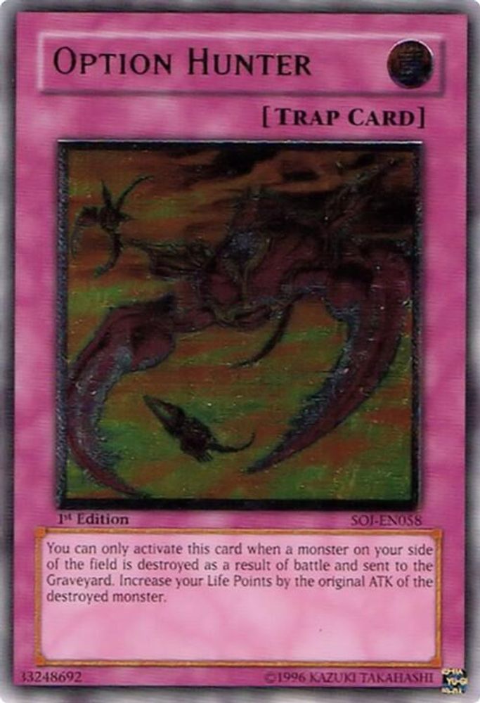 Option Hunter (UTR) (SOI-EN058) - Ultimate Rare