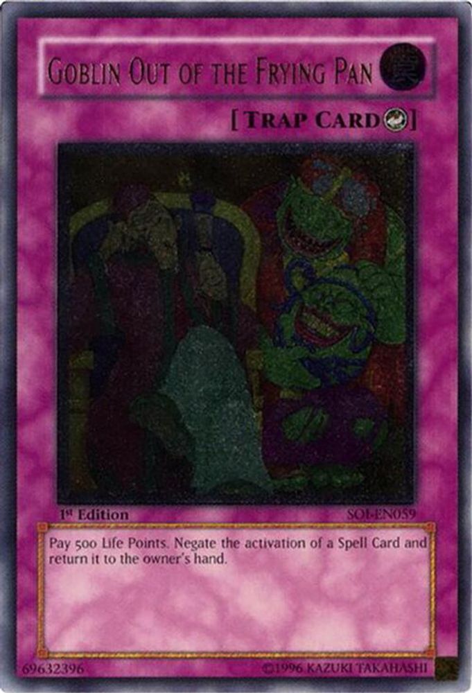 Goblin Out of the Frying Pan (UTR) (SOI-EN059) - Ultimate Rare