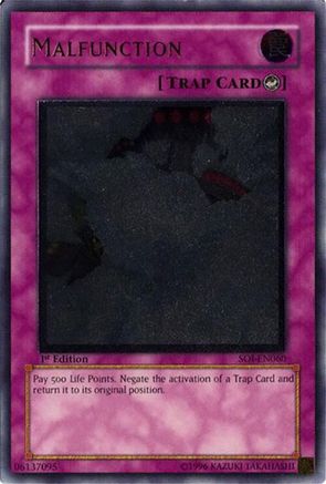 Malfunction (UTR) (SOI-EN060) - Ultimate Rare