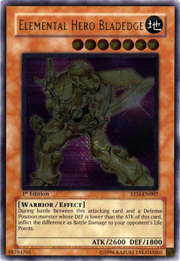 Elemental Hero Bladedge (UTR) (EEN-EN007) - Ultimate Rare