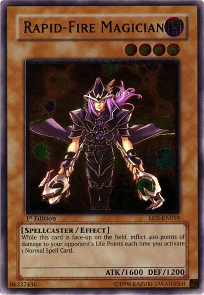 Rapid-Fire Magician (UTR) (EEN-EN019) - Ultimate Rare